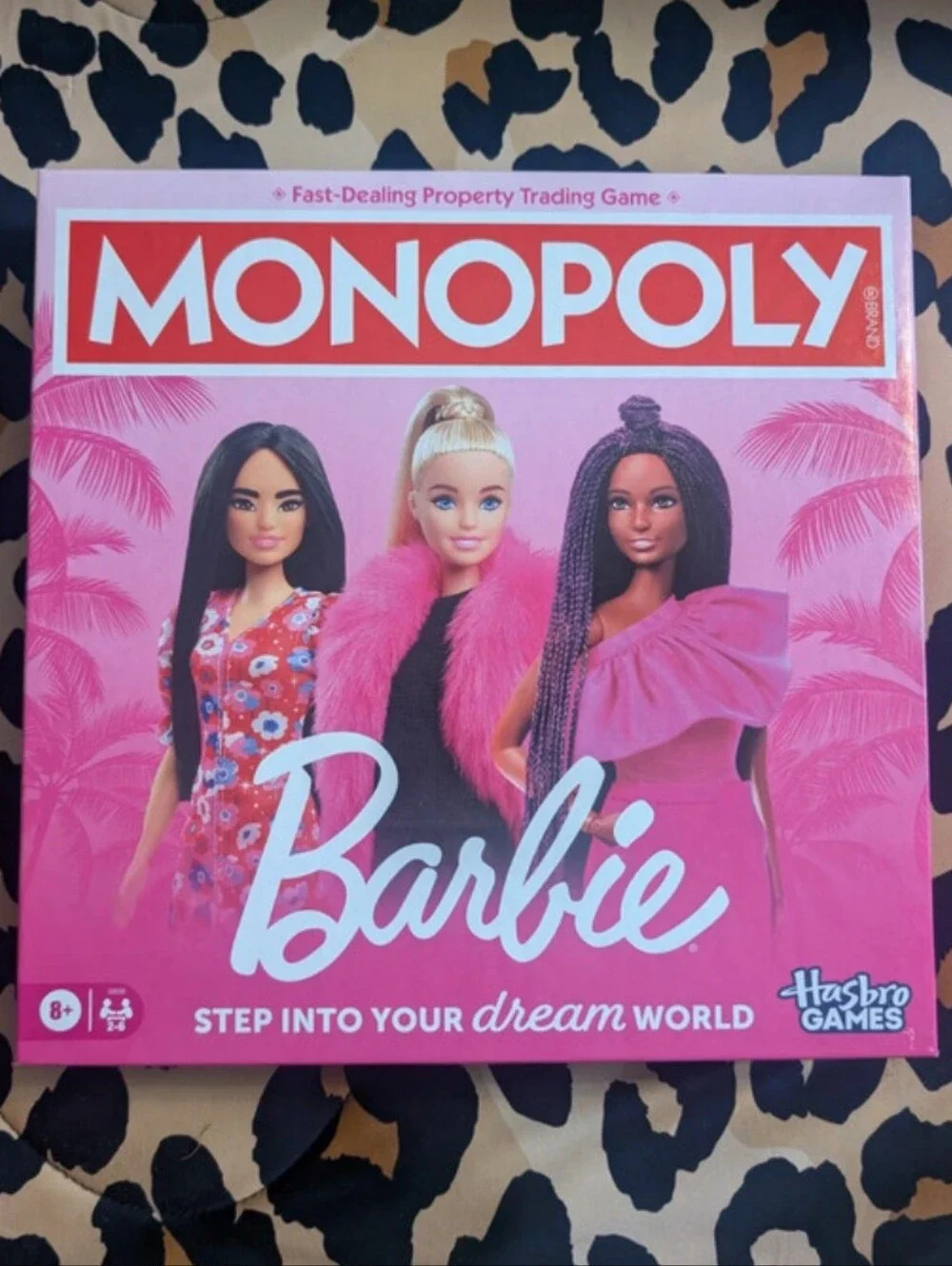 Barbie Monopoly Board Game Hasbro Mattel Factory Sealed NEW